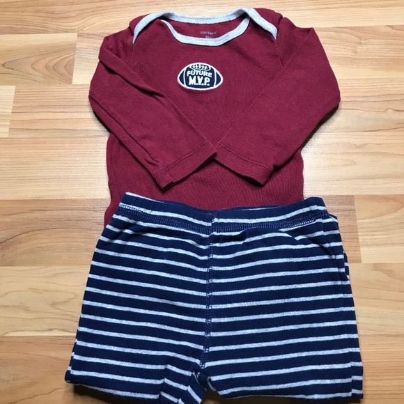 3 Piece Matching Football Outfit - Picture 1 of 5